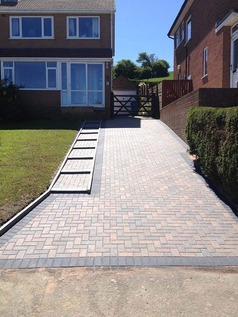 Block Paving Driveways & Patios project completed by Coastal Property Solutions in East Cleveland
