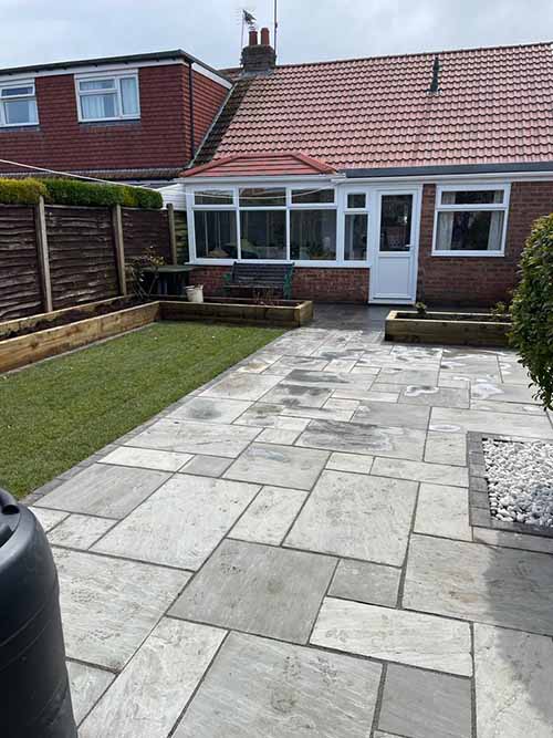 Patios & Drives project completed by Coastal Property Solutions in East Cleveland