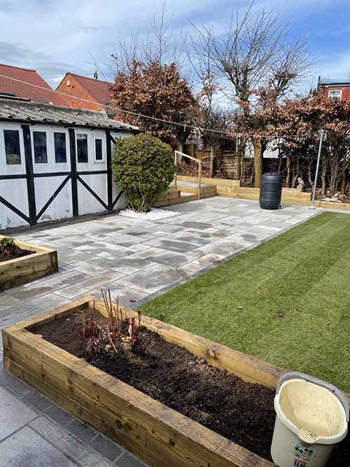 Patios & Drives project completed by Coastal Property Solutions in East Cleveland