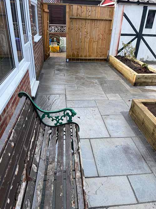 Patios & Drives project completed by Coastal Property Solutions in East Cleveland