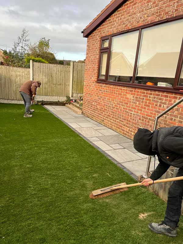 Patios & Drives project completed by Coastal Property Solutions in East Cleveland