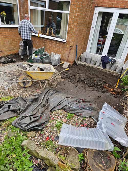 Patios & Drives project completed by Coastal Property Solutions in East Cleveland