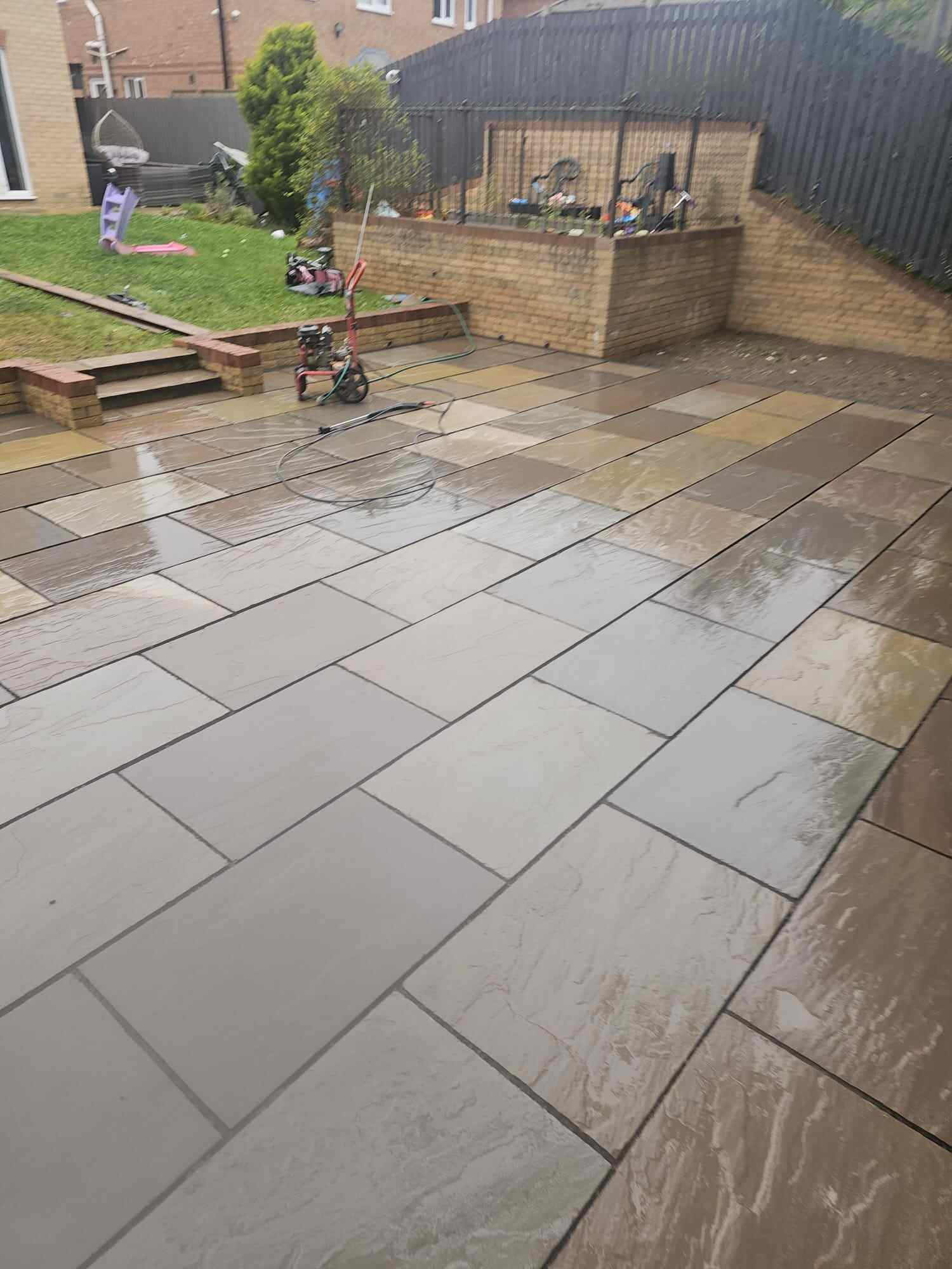 Patios & Drives project completed by Coastal Property Solutions in East Cleveland