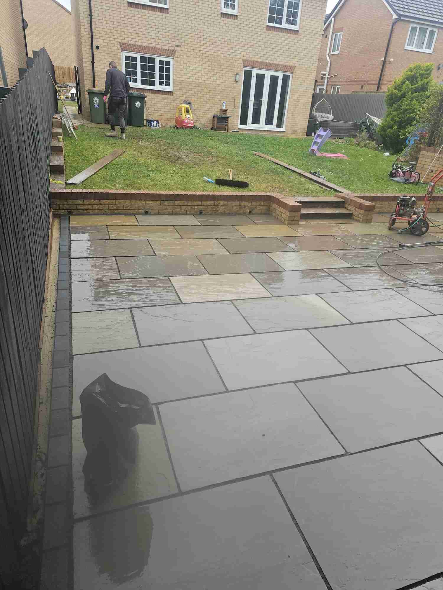 Patios & Drives project completed by Coastal Property Solutions in East Cleveland