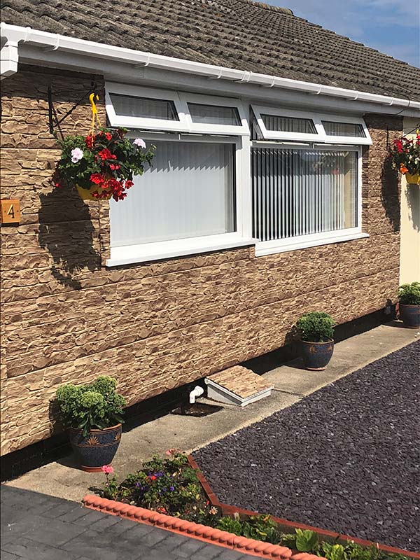 Wall Rendering & Cladding project completed by Coastal Property Solutions in East Cleveland