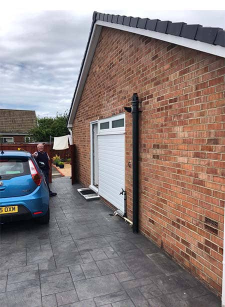 Wall Rendering & Cladding project completed by Coastal Property Solutions in East Cleveland