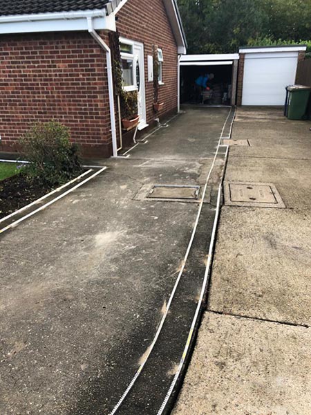 Resin Bound Driveways project completed by Coastal Property Solutions in East Cleveland