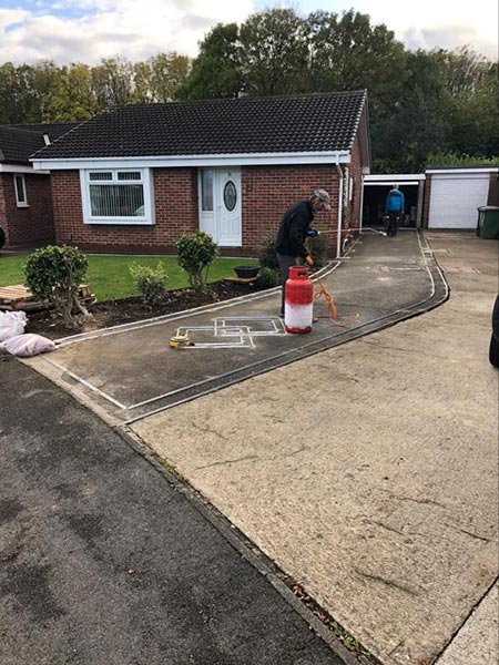 Resin Bound Driveways project completed by Coastal Property Solutions in East Cleveland