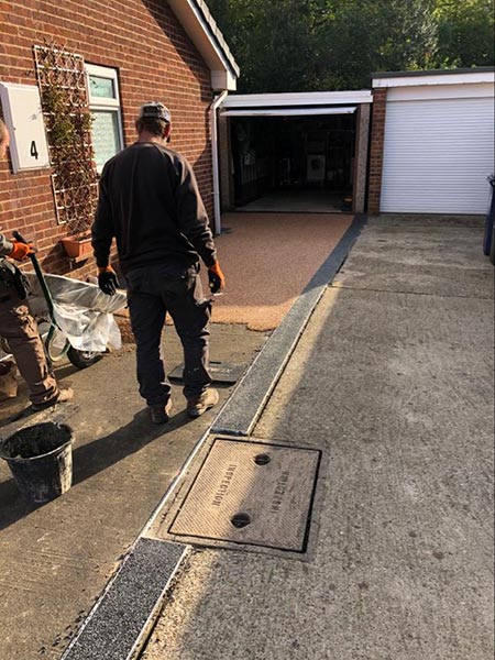 Resin Bound Driveways project completed by Coastal Property Solutions in East Cleveland