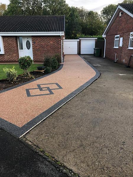 Resin Bound Driveways project completed by Coastal Property Solutions in East Cleveland