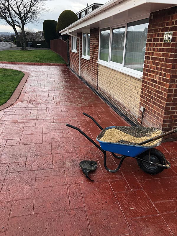 Resin Bound Driveways project completed by Coastal Property Solutions in East Cleveland