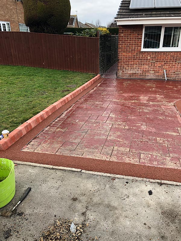 Resin Bound Driveways project completed by Coastal Property Solutions in East Cleveland