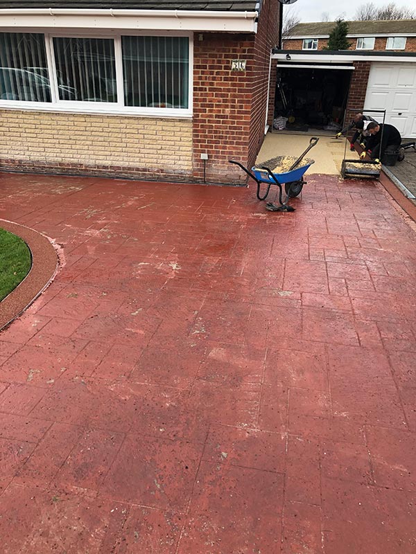 Resin Bound Driveways project completed by Coastal Property Solutions in East Cleveland
