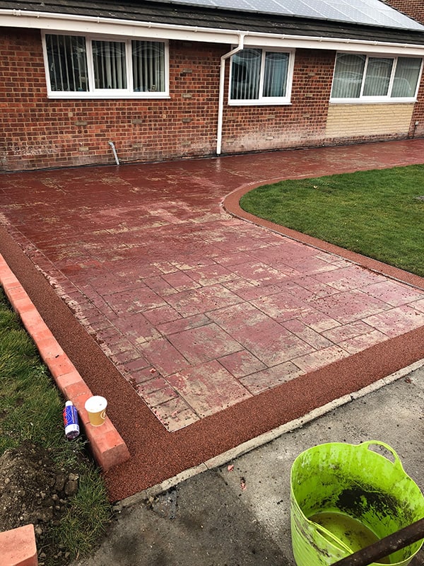Resin Bound Driveways project completed by Coastal Property Solutions in East Cleveland