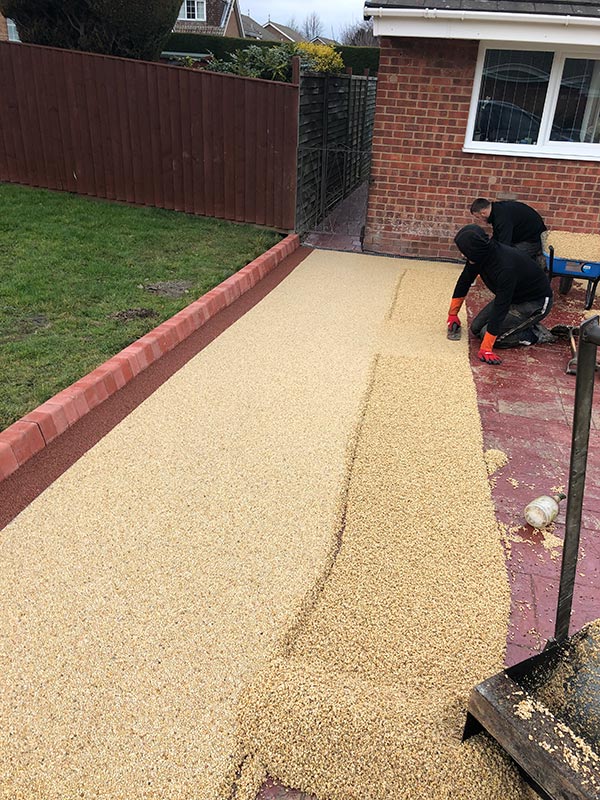Resin Bound Driveways project completed by Coastal Property Solutions in East Cleveland