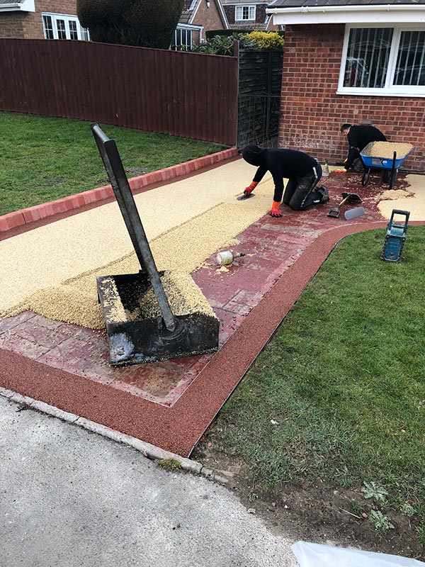 Resin Bound Driveways project completed by Coastal Property Solutions in East Cleveland