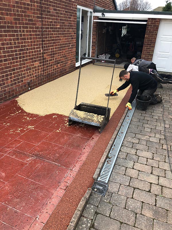 Resin Bound Driveways project completed by Coastal Property Solutions in East Cleveland
