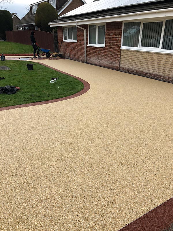 Resin Bound Driveways project completed by Coastal Property Solutions in East Cleveland