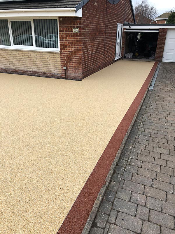 Resin Bound Driveways project completed by Coastal Property Solutions in East Cleveland