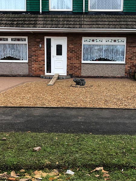 Resin Bound Driveways project completed by Coastal Property Solutions in East Cleveland