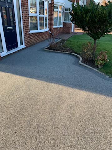 Resin Bound Driveways project completed by Coastal Property Solutions in East Cleveland
