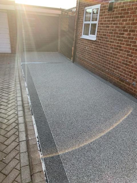 Resin Bound Driveways project completed by Coastal Property Solutions in East Cleveland