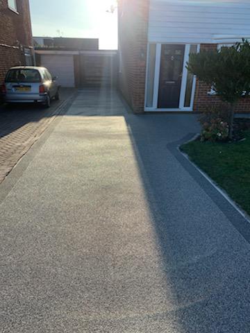 Resin Bound Driveways project completed by Coastal Property Solutions in East Cleveland
