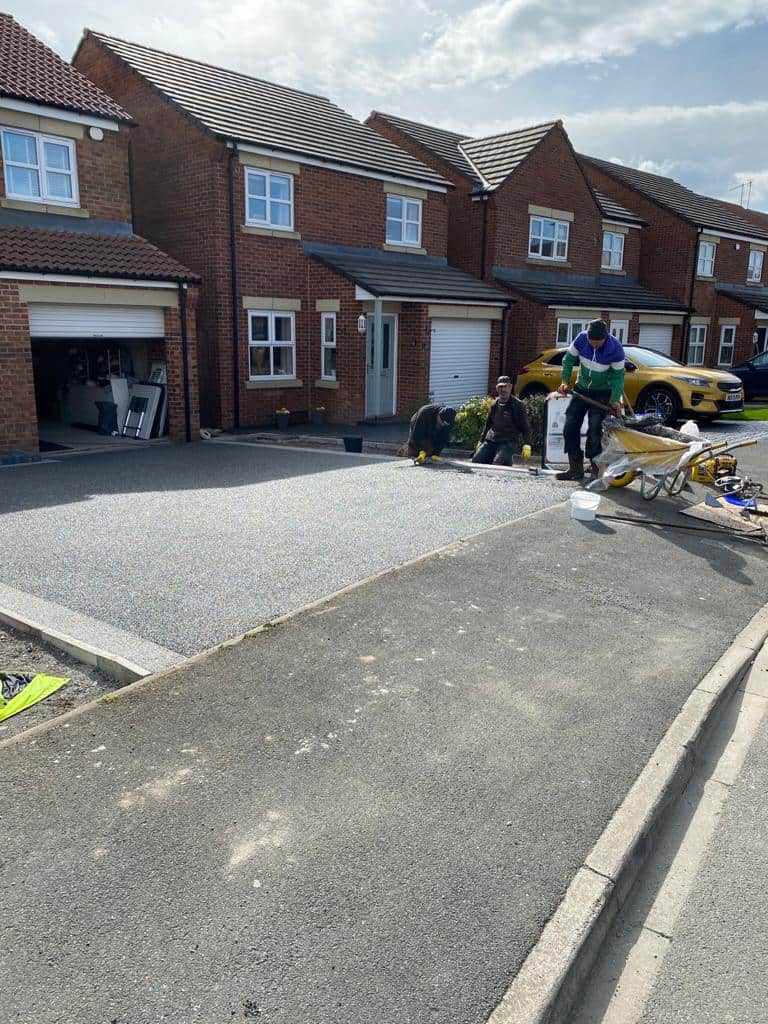 Resin Bound Driveways project completed by Coastal Property Solutions in East Cleveland