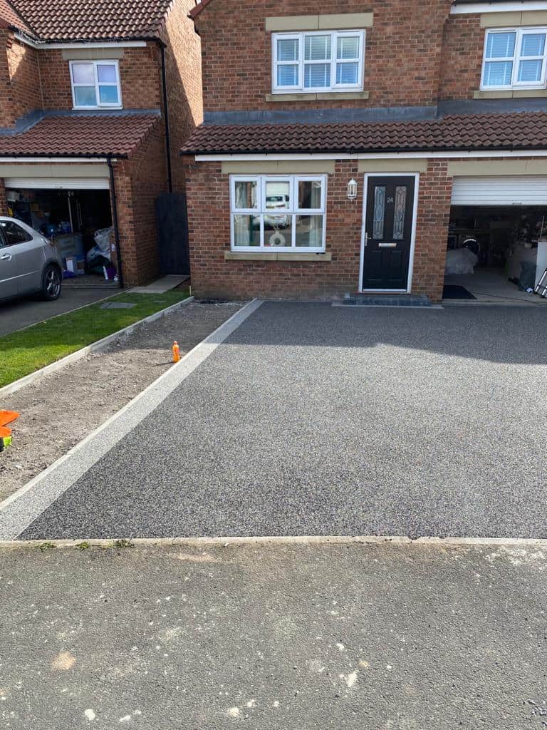 Resin Bound Driveways project completed by Coastal Property Solutions in East Cleveland