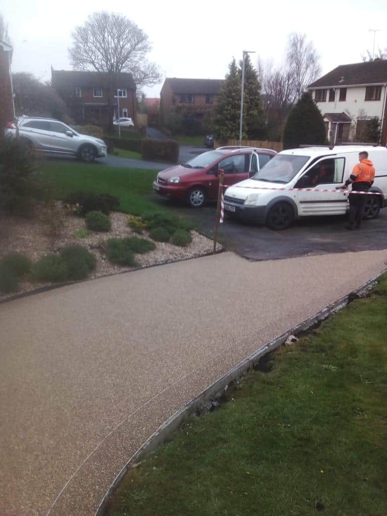 Resin Bound Driveways project completed by Coastal Property Solutions in East Cleveland