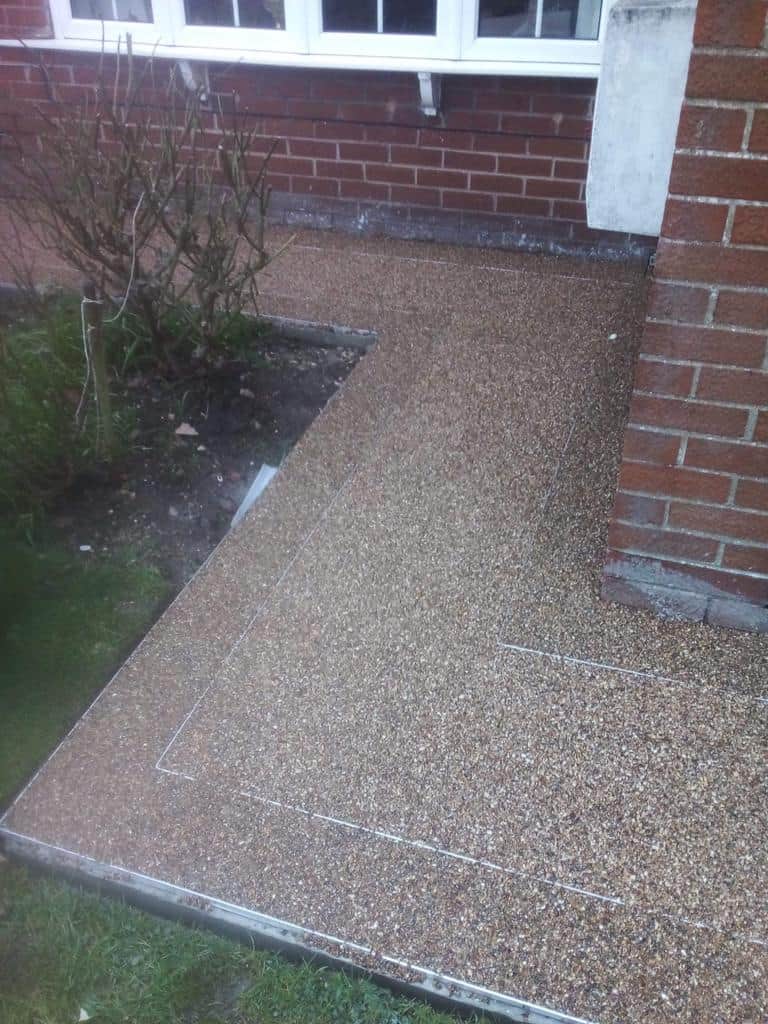 Resin Bound Driveways project completed by Coastal Property Solutions in East Cleveland