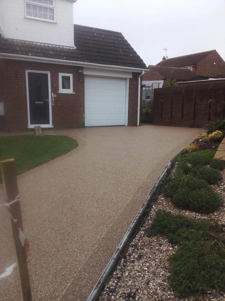 Resin Bound Driveways project completed by Coastal Property Solutions in East Cleveland