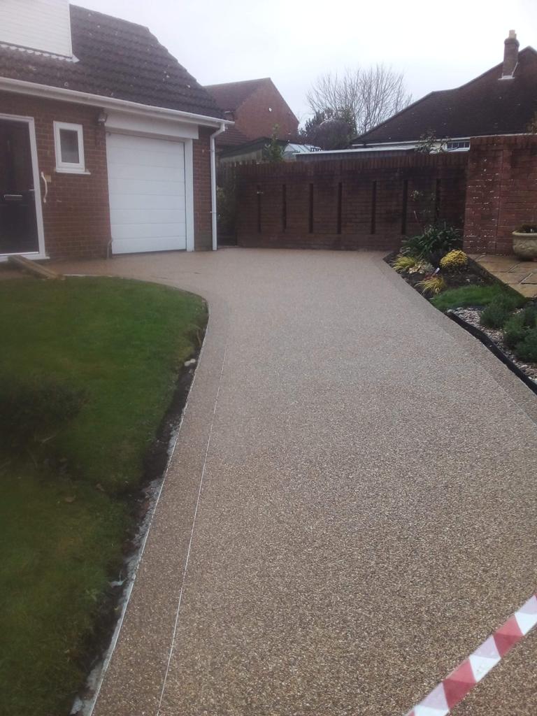 Resin Bound Driveways project completed by Coastal Property Solutions in East Cleveland