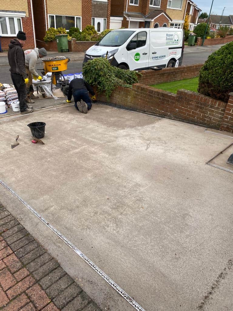 Resin Bound Driveways project completed by Coastal Property Solutions in East Cleveland
