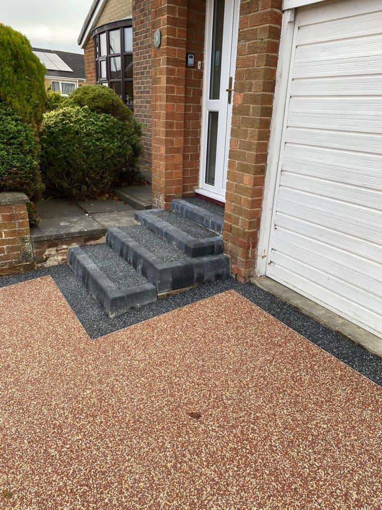 Resin Bound Driveways project completed by Coastal Property Solutions in East Cleveland