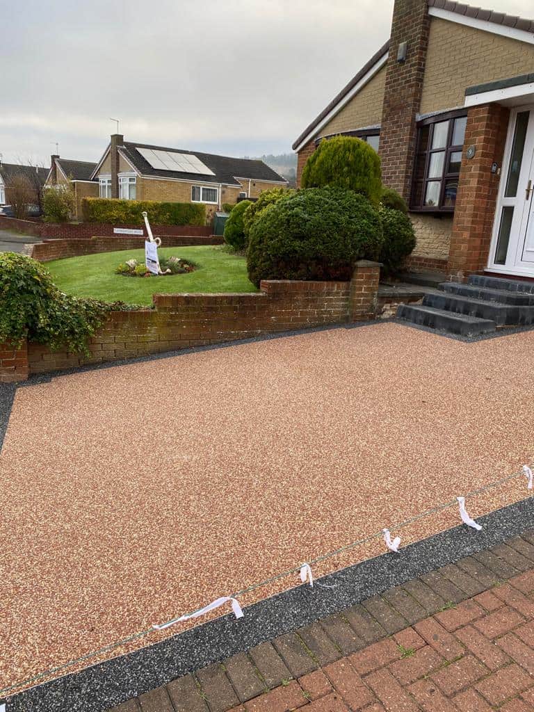 Resin Bound Driveways project completed by Coastal Property Solutions in East Cleveland