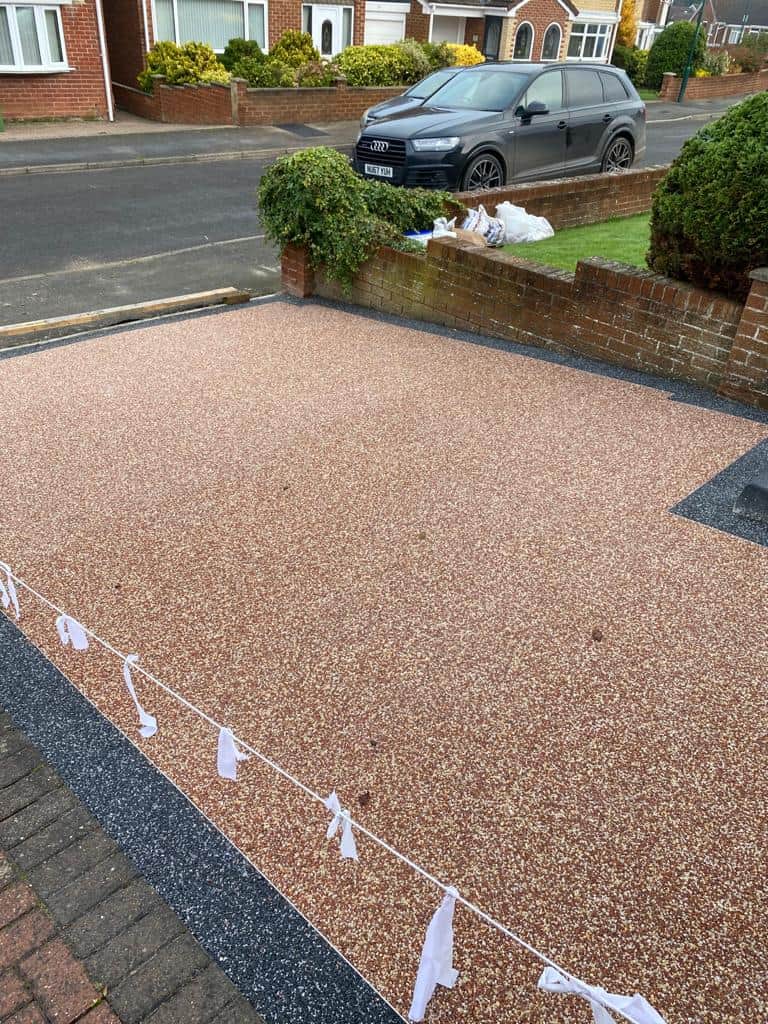 Resin Bound Driveways project completed by Coastal Property Solutions in East Cleveland