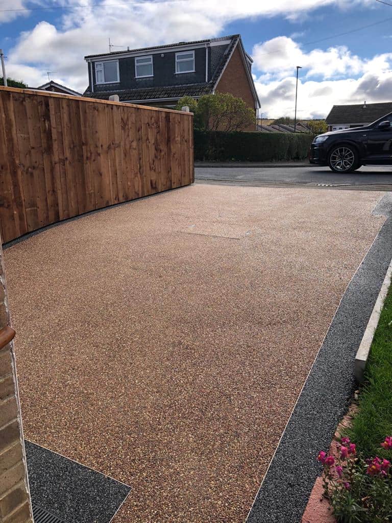 Resin Bound Driveways project completed by Coastal Property Solutions in East Cleveland