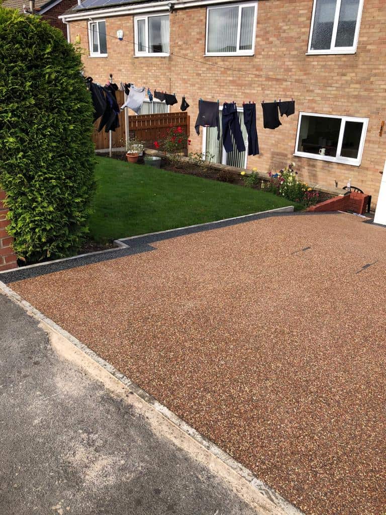 Resin Bound Driveways project completed by Coastal Property Solutions in East Cleveland