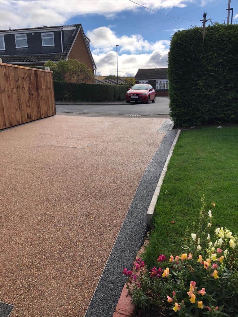 Resin Bound Driveways project completed by Coastal Property Solutions in East Cleveland