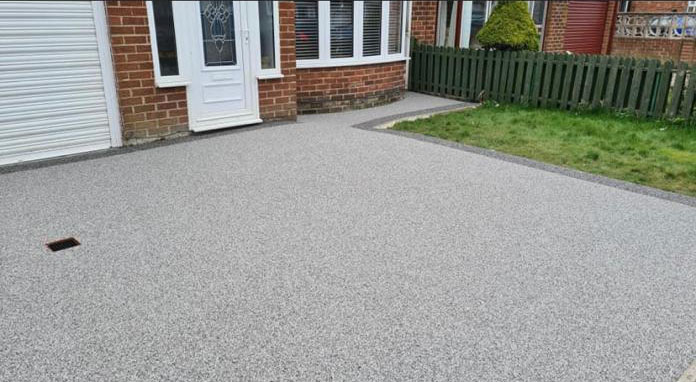 Resin Bound Driveways project completed by Coastal Property Solutions in East Cleveland