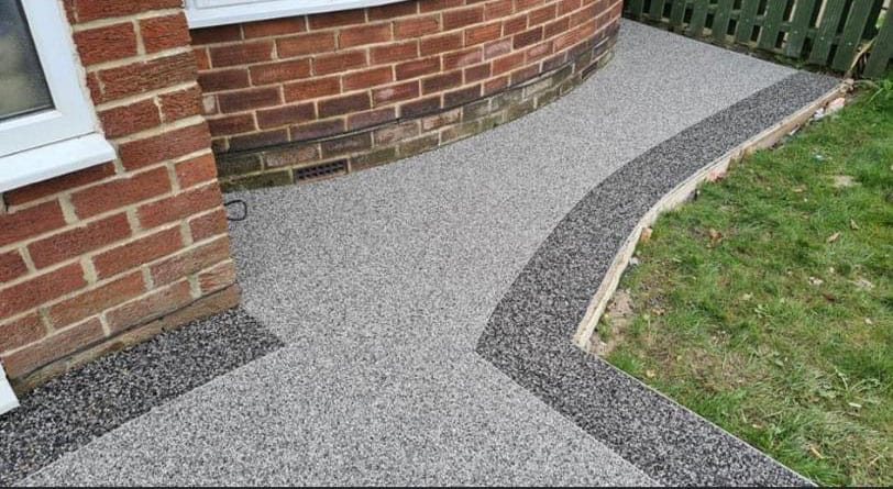 Resin Bound Driveways project completed by Coastal Property Solutions in East Cleveland