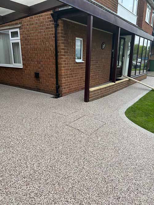 Resin Bound Driveways project completed by Coastal Property Solutions in East Cleveland