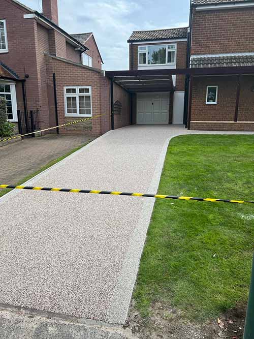 Resin Bound Driveways project completed by Coastal Property Solutions in East Cleveland