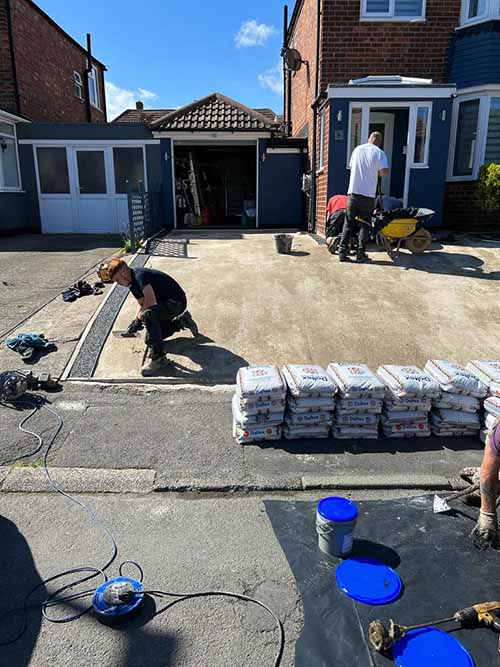 Resin Bound Driveways project completed by Coastal Property Solutions in East Cleveland