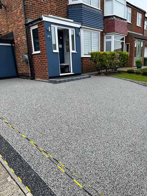 Resin Bound Driveways project completed by Coastal Property Solutions in East Cleveland