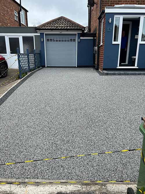 Resin Bound Driveways project completed by Coastal Property Solutions in East Cleveland