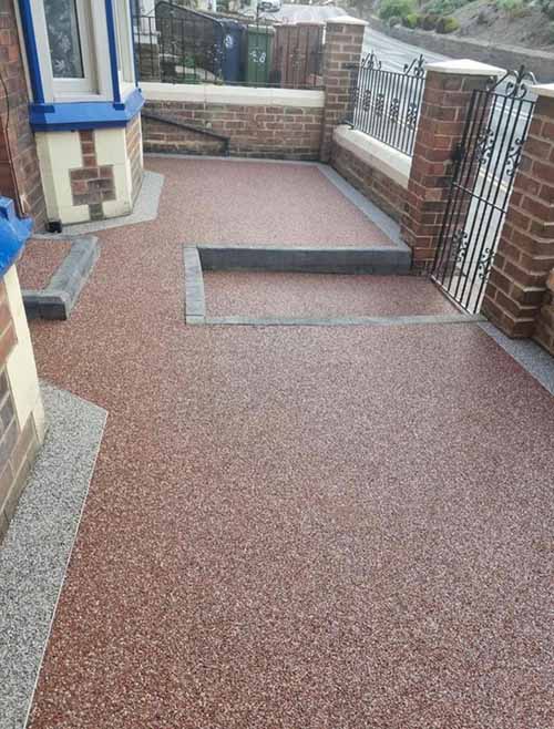 Resin Bound Driveways project completed by Coastal Property Solutions in East Cleveland