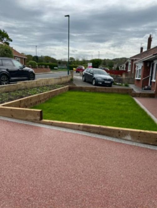 Resin Bound Driveways project completed by Coastal Property Solutions in East Cleveland