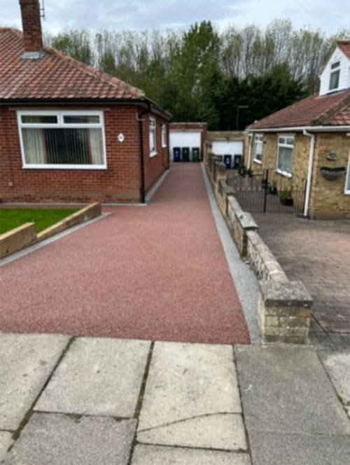 Resin Bound Driveways project completed by Coastal Property Solutions in East Cleveland